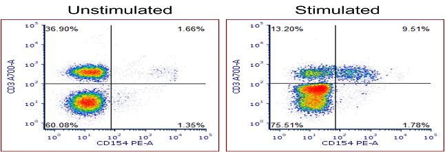 Biological controls to determine positive and negative range of staining.